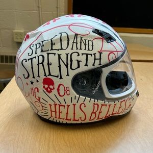 Speed and Strength - Hell’s Belles Woman’s Helmet XL